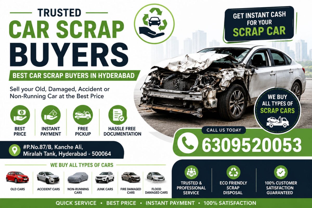 Best Car Scrap Buyers in Hyderabad | Trusted Car Scrap Buyers