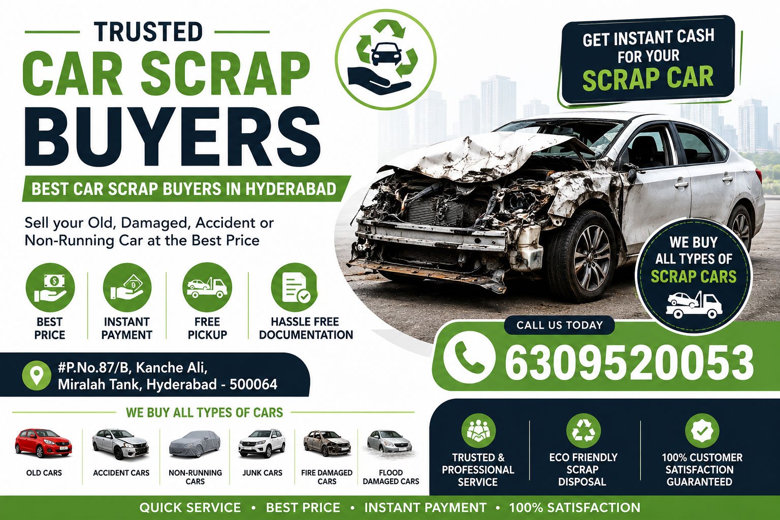 Best Car Scrap Buyers in Hyderabad | Trusted Car Scrap Buyers